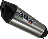 Terminale Di Scarico Con Omologazione Suono M3 Acciaio - Gpr Compatibile Con Husqvarna Vitpilen 125 (2024-2025)