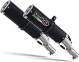 Doppio Terminale Di Scarico Catalizzato E Con Omologazione Suono M3 Titanio Nero - Gpr Compatibile Con Ducati Monster 696 (2008-2014)