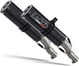 Doppio Terminale Di Scarico Catalizzato E Con Omologazione Suono M3 Carbon Look - Gpr Compatibile Con Ducati 848 (2007-2013)