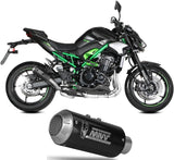Exhaust Tip With Noise Certification Mk3 Carbon - Mivv Compatible With Kawasaki Z 900 (2025-2026)
