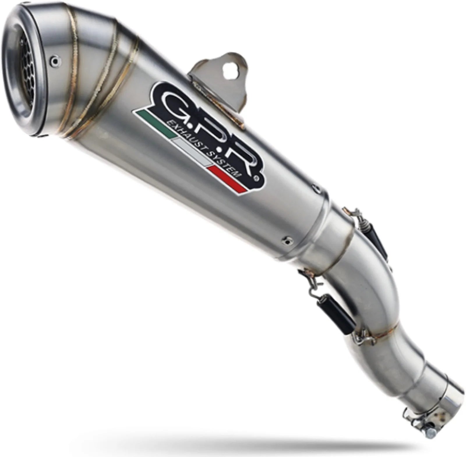 Terminale Di Scarico Con Omologazione Suono Powercone Evo Acciaio - Gpr Compatibile Con Zontes 350 T1 (2022-2023)