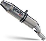Terminale Di Scarico Con Omologazione Suono Satinox Atv Acciaio - Gpr Compatibile Con Polaris Sportsman 550 Ho - Eps - Efi (2009-2014)