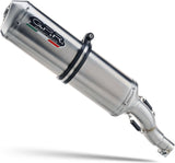 Exhaust Tip With Noise Certification Satinox Stainless Steel - Gpr Compatible With Cfmoto 800 Mt Sport (2022-2024)