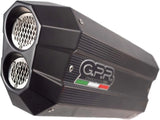 Terminale Di Scarico Con Omologazione Suono Sonic Carbon Look - Gpr Compatibile Con Bmw R 1200 Rt Lc (2017-2019)