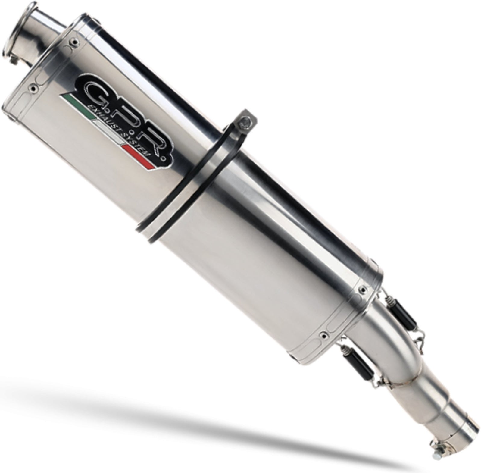 Exhaust Tip With Noise Certification Trioval Stainless Steel - Gpr Compatible With Triumph Tiger 900 (1999-2002)