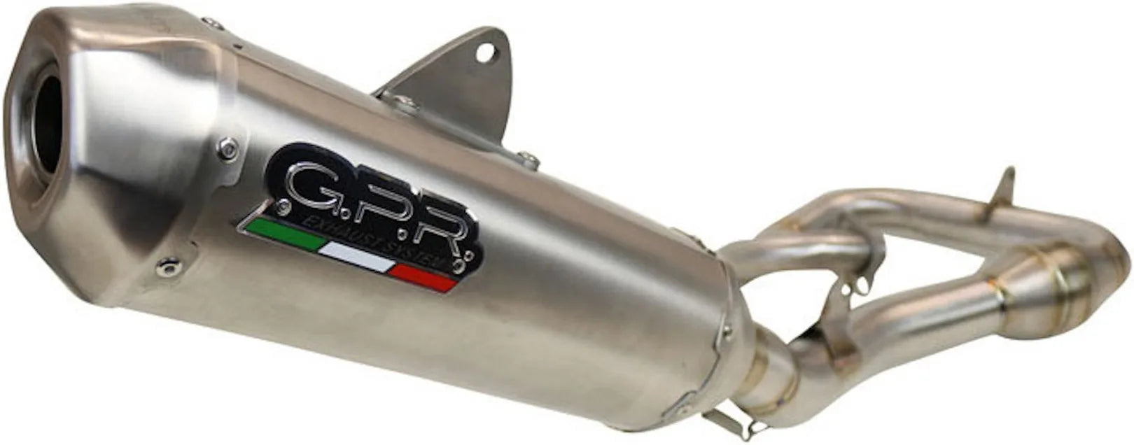 Impianto Di Scarico Completo Non Catalizzato E Con Omologazione Fim Pentacross Acciaio - Gpr Compatibile Con Gasgas Mc 450 F (2024-2025)