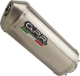 Terminale Di Scarico Con Omologazione Suono Deeptone Acciaio - Gpr Compatibile Con Honda Forza 750 (2025-2026)