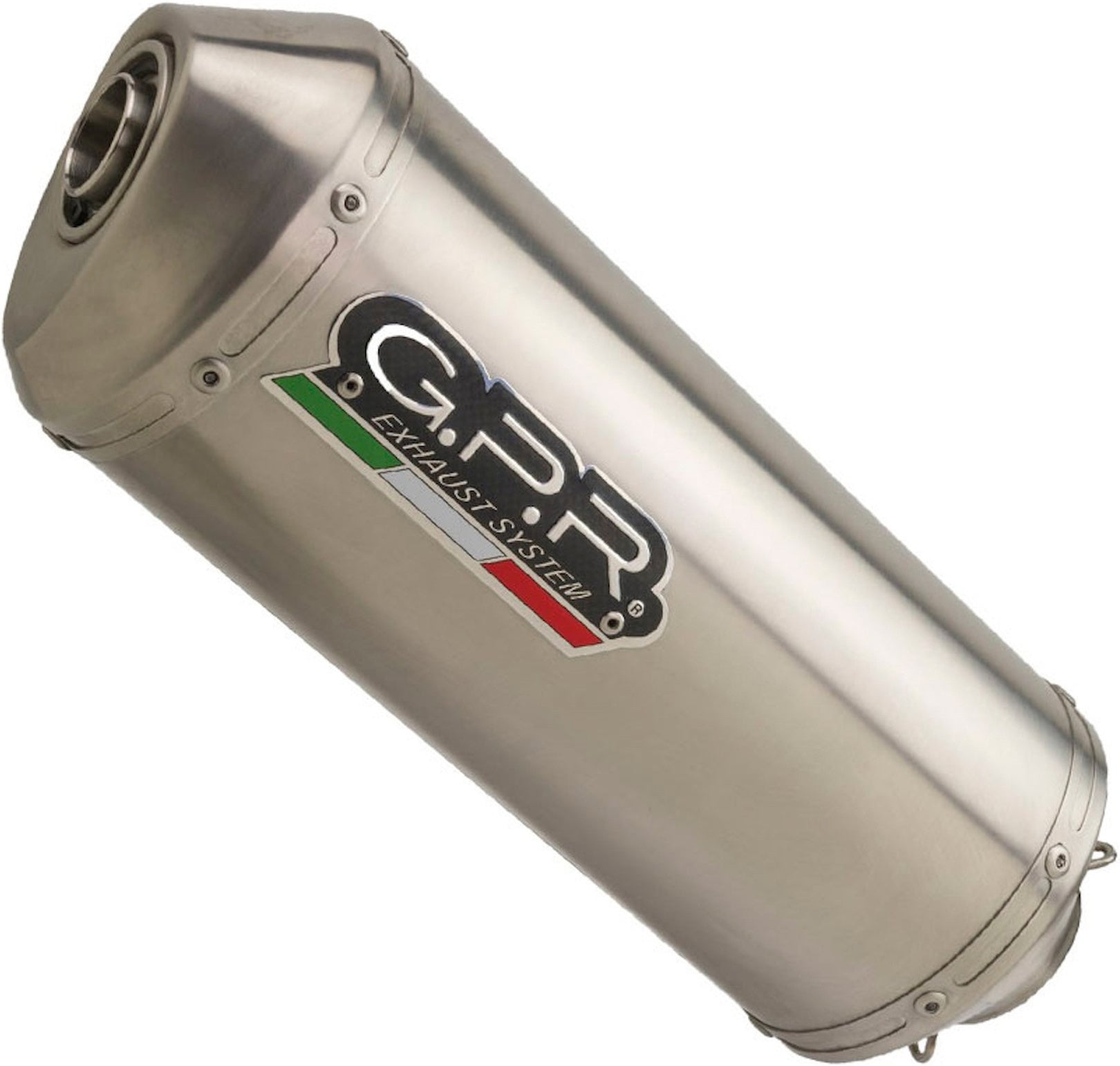 Exhaust Tip With Noise Certification Furore Aluminium Black - Gpr Compatible With Swm Rs 650 R (2017-2018)
