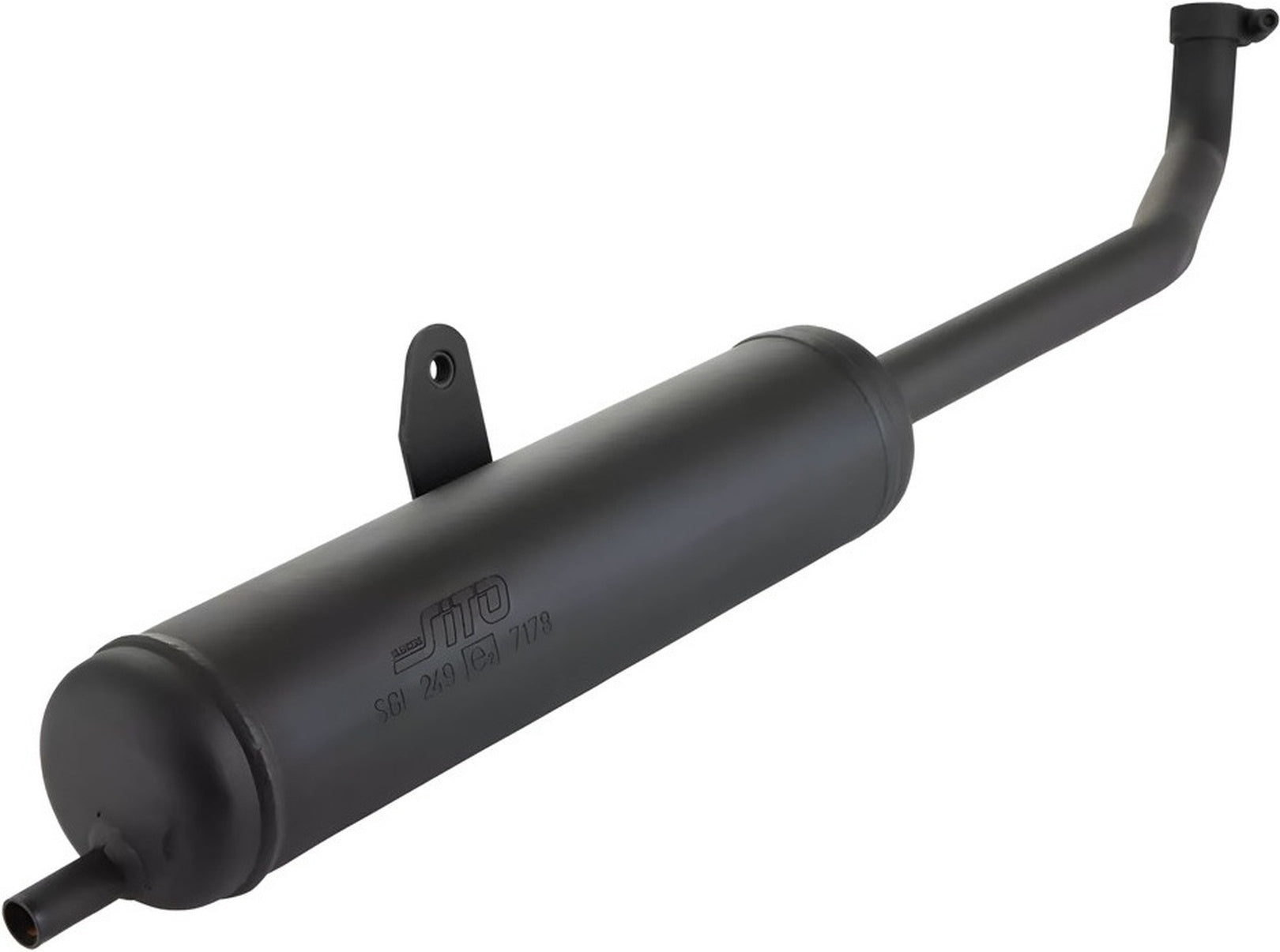 Complete Catalytic Exhaust System With Sound Certification X-Fight Stainless Steel - Leovince Compatible With Hm Crm 50 Derapage Not For Rr (2006-2013)