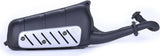 Impianto Di Scarico Completo Catalizzato E Con Omologazione Suono X-Fight Acciaio Nero - Leovince Compatibile Con Rieju Mrt 50 - Pro - Sm (2009-2012)
