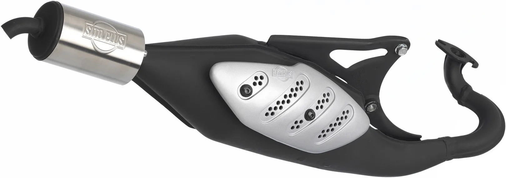 Impianto Di Scarico Completo Catalizzato E Con Omologazione Suono Sitoplus Acciaio - Leovince Compatibile Con Aprilia Sr Stealth Liquid (1998-2002)