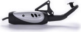 Impianto Di Scarico Completo Catalizzato E Con Omologazione Suono Touring Acciaio - Leovince Compatibile Con Gilera Runner 50