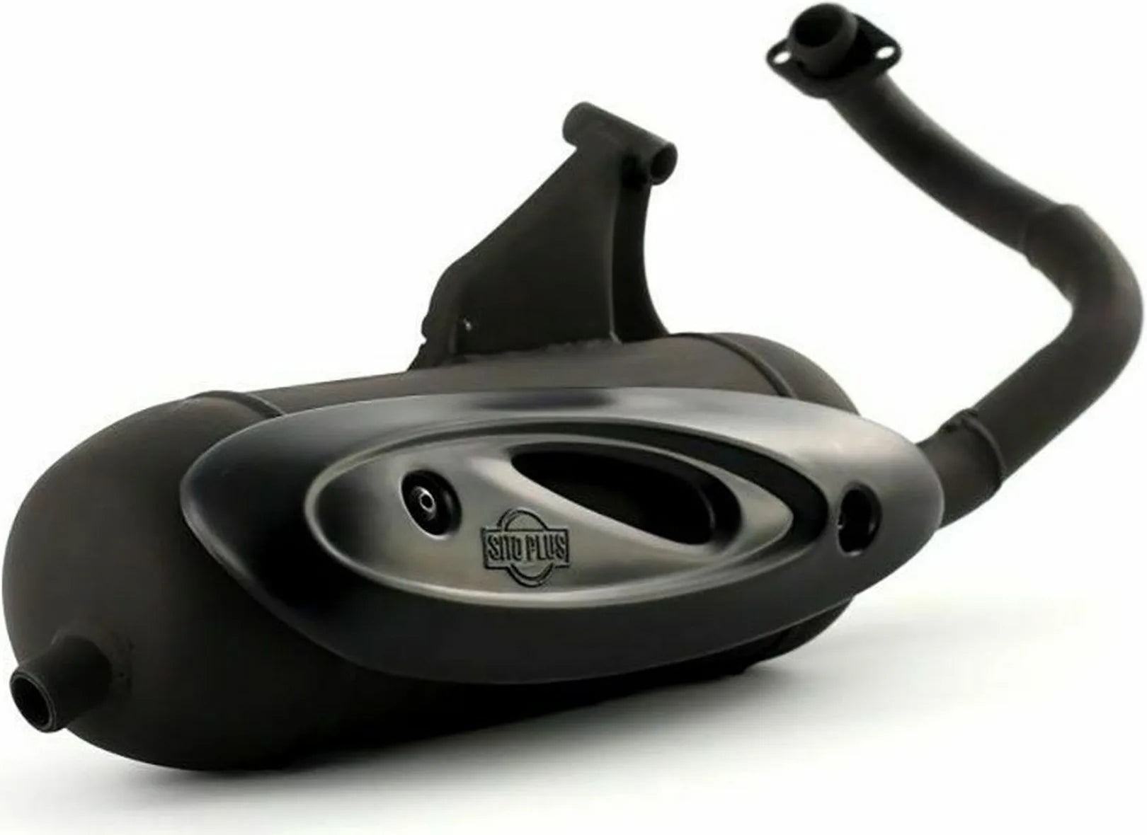 Impianto Di Scarico Completo Catalizzato E Con Omologazione Suono Sitoplus Acciaio - Leovince Compatibile Con Aprilia Sr 50 Motard 2T (2012-2017)