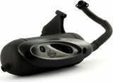 Impianto Di Scarico Completo Catalizzato E Con Omologazione Suono X-Fight Acciaio - Leovince Compatibile Con Derbi Senda X-Treme Sm - R (2004-2012)