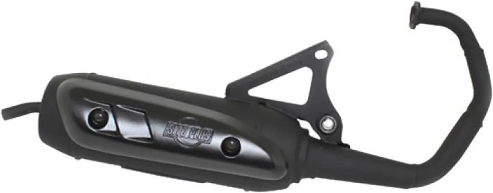 Impianto Di Scarico Completo Catalizzato E Con Omologazione Suono Sitoplus Acciaio - Leovince Compatibile Con Mbk Booster 50 (2004-2012)