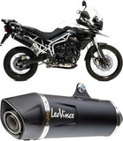 Terminale Di Scarico Con Omologazione Suono Lv One Evo Acciaio Fondello Carbonio - Leovince Compatibile Con Husqvarna 701 Supermoto (2015-2016)