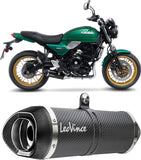 Impianto Di Scarico Completo Catalizzato E Con Omologazione Suono Lv One Evo Carbonio Fondello Carbonio - Leovince Compatibile Con Kawasaki Ninja 650 (2021-2026)