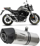 Terminale Di Scarico Con Omologazione Suono Lv One Evo Acciaio Fondello Carbonio - Leovince Compatibile Con Honda Cb 750 Hornet (2025-2026)