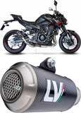 Terminale Di Scarico Con Omologazione Suono Lv-10 Acciaio Nero Fondello Acciaio - Leovince Compatibile Con Bmw S 1000 Rr (2019-2024)