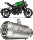 Terminale Di Scarico Con Omologazione Suono Lv-10 Acciaio Fondello Acciaio - Leovince Compatibile Con Benelli 752 S (2019-2024)