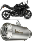 Terminale Di Scarico Con Omologazione Suono Lv-10 Acciaio Fondello Acciaio - Leovince Compatibile Con Suzuki Gsx-S 1000 Gx (2025-2026)