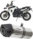Terminale Di Scarico Con Omologazione Suono Nero Acciaio Fondello Carbonio - Leovince Compatibile Con Ktm 1290 Super Adventure (2015-2016)