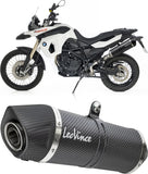Terminale Di Scarico Con Omologazione Suono Lv-10 Carbonio Fondello Acciaio - Leovince Compatibile Con Kawasaki Z 900 (2020-2024)