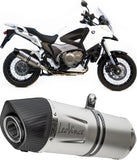 Terminale Di Scarico Con Omologazione Suono Lv Corsa S Acciaio Full Nero Fondello Acciaio Nero - Leovince Compatibile Con Kawasaki Z 900 (2020-2024)
