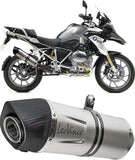 Terminale Di Scarico Con Omologazione Suono Lv-10 Acciaio Full Nero Fondello Acciaio Nero - Leovince Compatibile Con Kawasaki Z 900 A2 (2018-2024)