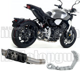 Impianto Di Scarico Completo Non Catalizzato E Con Omologazione Suono Gp2 Gp-2 Nichrom Nero Acciaio - Arrow Special Parts Compatibile Con Honda Cb 1000 R (2018-2024)