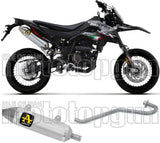 Impianto Di Scarico Completo Catalizzato E Con Omologazione Suono Thunder Alluminio Acciaio - Arrow Special Parts Compatibile Con Um Dsr Ex 125 (2018-2020)