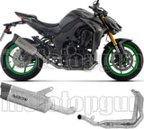 Impianto Di Scarico Completo Non Catalizzato E Con Omologazione Suono Indy-Race Evo Titanio Fondello Carby - Arrow Special Parts Compatibile Con Kawasaki Z 1100 Se (2025-2026)