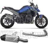 Impianto Di Scarico Completo Non Catalizzato E Con Omologazione Suono Indy-Race Evo Alluminio Fondello Carby - Arrow Special Parts Compatibile Con Bmw R 1300 (2025-2026)