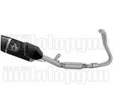 Complete Catalytic Exhaust System With Sound Certification Pista Titanium Body And Carbon Cap - Arrow Special Parts Compatible With Yamaha Yzf R7 (2026)