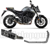 Impianto Di Scarico Completo Non Catalizzato E Con Omologazione Suono Pista Alluminio Nero Fondello Inox - Arrow Special Parts Compatibile Con Honda Cb 750 Hornet (2023-2024)