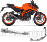 Impianto Di Scarico Completo Non Catalizzato E Con Omologazione Suono Pro-Race Nichrom - Arrow Special Parts Compatibile Con Ktm 390 Duke (2024-2026)
