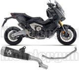 Impianto Di Scarico Completo Non Catalizzato E Con Omologazione Suono Pro-Race Nichrom Nero - Arrow Special Parts Compatibile Con Honda X-Adv 750 (2025-2026)
