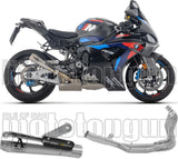 Impianto Di Scarico Completo Non Catalizzato E Con Omologazione Suono Pro-Race Nichrom Fondello Alluminio - Arrow Special Parts Compatibile Con Bmw M 1000 Rr (2025-2026)