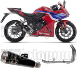 Impianto Di Scarico Completo Non Catalizzato E Con Omologazione Suono Pro-Race Nichrom Nero - Arrow Special Parts Compatibile Con Honda Cbr 500 R (2024-2026)