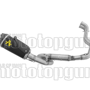 Impianto Di Scarico Completo Non Catalizzato E Con Omologazione Suono Works Alluminio Nero Fondello Carby - Arrow Special Parts Compatibile Con Suzuki Gsx 8S (2023-2024)