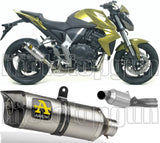 Terminale Di Scarico Non Catalizzato E Con Omologazione Suono Thunder Titanio Carbonio - Arrow Special Parts Compatibile Con Honda Cb 1000 R (2008-2017)