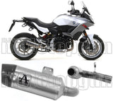 Terminale Di Scarico Non Catalizzato E Con Omologazione Suono Indy-Race Alluminio Carbonio - Arrow Special Parts Compatibile Con Bmw F 900 R (2020-2024)