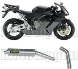 Terminale Di Scarico Non Catalizzato E Con Omologazione Suono Maxi Race-Tech Alluminio Acciaio - Arrow Special Parts Compatibile Con Honda Cbr 1000 Rr (2004-2007)
