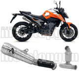 Terminale Di Scarico Non Catalizzato E Con Omologazione Suono Pro-Race Nichrom Acciaio - Arrow Special Parts Compatibile Con Ktm 790 Duke (2023)