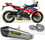 Terminale Di Scarico Non Catalizzato E Con Omologazione Suono X-Kone Nichrom Carbonio - Arrow Special Parts Compatibile Con Honda Cbr 1000 Rr (2014-2016)
