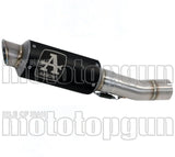 Terminale Di Scarico Con Omologazione Suono Gp2 Gp-2 Nichrom Nero Acciaio - Arrow Special Parts Compatibile Con Ktm 890 Duke R (2020-2023)