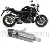 Terminale Di Scarico Con Omologazione Suono Maxi Race-Tech Alluminio Carbonio - Arrow Special Parts Compatibile Con Bmw R 1250 Rs (2019-2020)