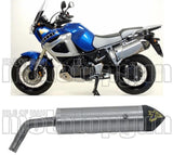 Terminale Di Scarico Con Omologazione Suono Maxi Race-Tech Alluminio Carbonio - Arrow Special Parts Compatibile Con Yamaha Xt 1200 Z Super Ténéré (2010-2020)
