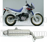 Terminale Di Scarico Con Omologazione Suono Paris Dacar Inox Acciaio - Arrow Special Parts Compatibile Con Honda Nx 650 Dominator (1994-1995)