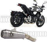 Terminale Di Scarico Con Omologazione Suono Pro-Race Titanio Titanio - Arrow Special Parts Compatibile Con Honda Cb 1000 R (2018-2024)
